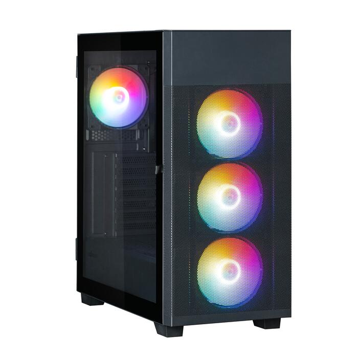 Zalman S5 Neo Black ATX, FRGB