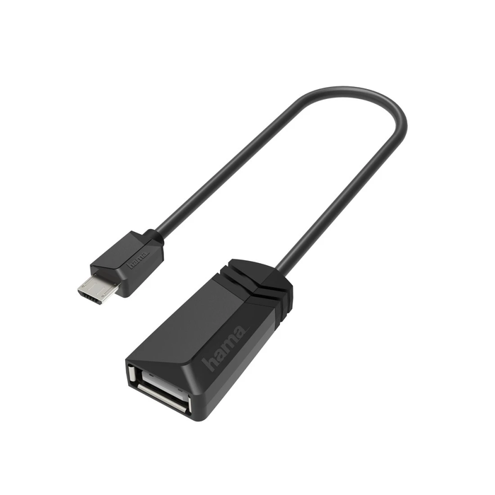 Hama 00200308 USB-OTG Adapter, Micro-USB Plug