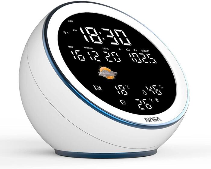 Nasa WSP1500 white Weather Station/Speaker BT