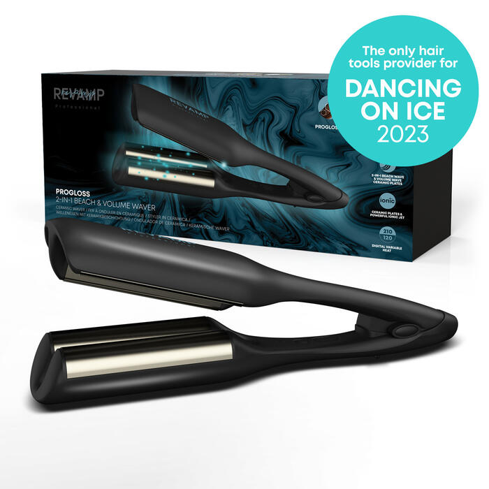Revamp WV-3000X-EU Progloss 2-IN-1 Beach &