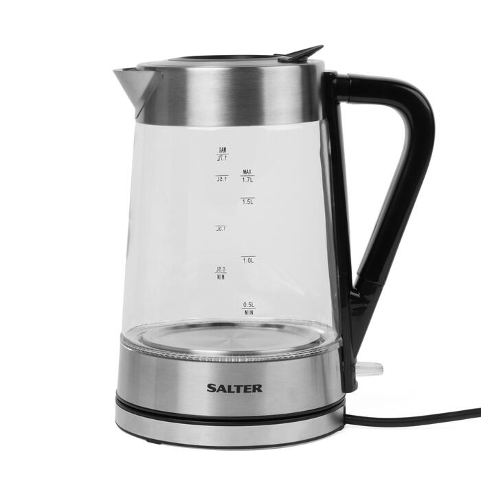 Salter EK5078SSFVDE Colour Changingt Glass Kettle