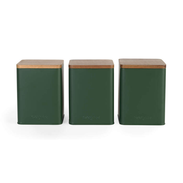 Salter BW12898G Toronto 3-Piece Canister Set
