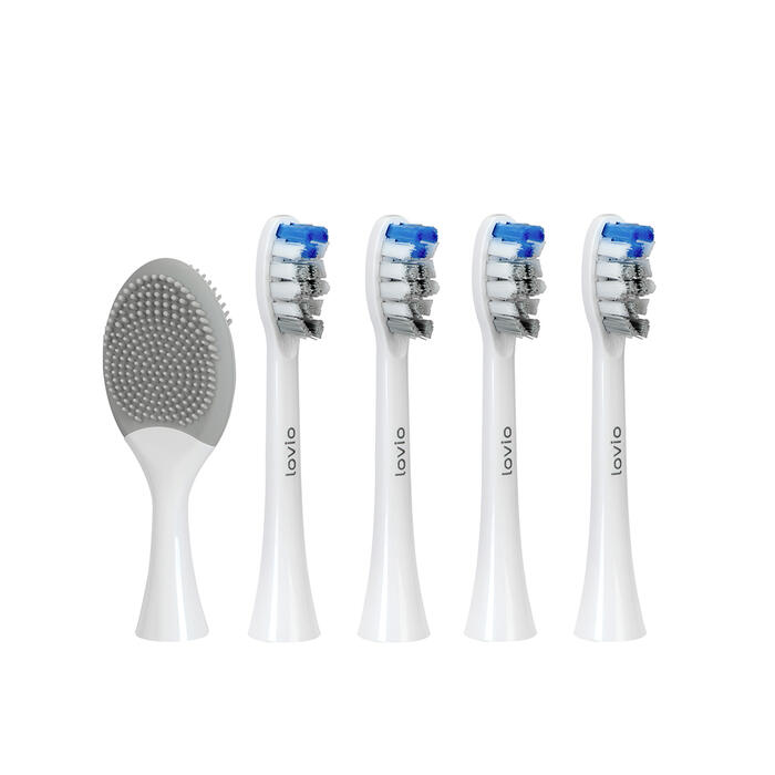 Lovio LVTB124WH-HM SonicProtect PRO Toothbrush Heads