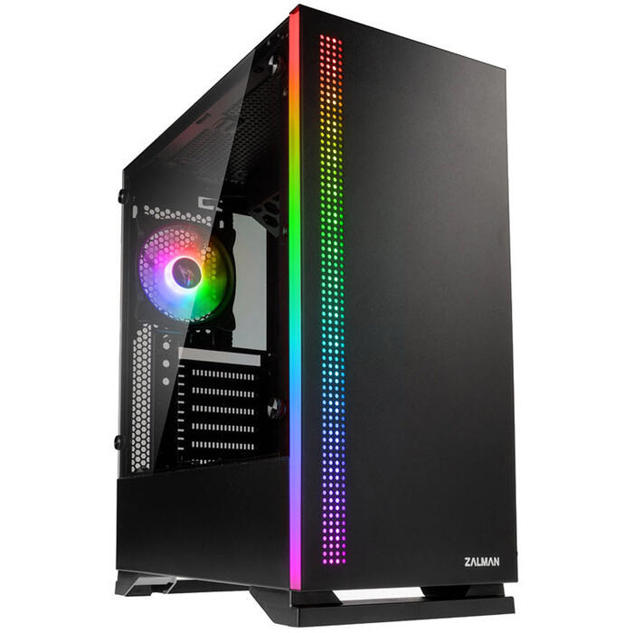 Zalman S5 Black ATX, RGB fan