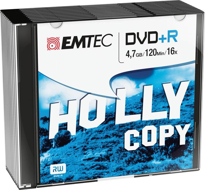 Emtec DVD+R 4,7GB 16x Holly