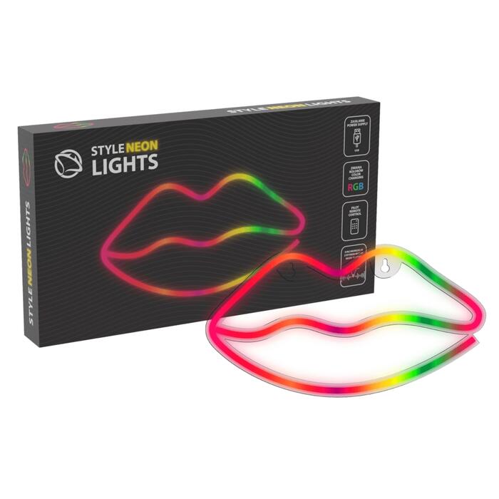 Manta SNL61RGB Style Neon Lights LIPS