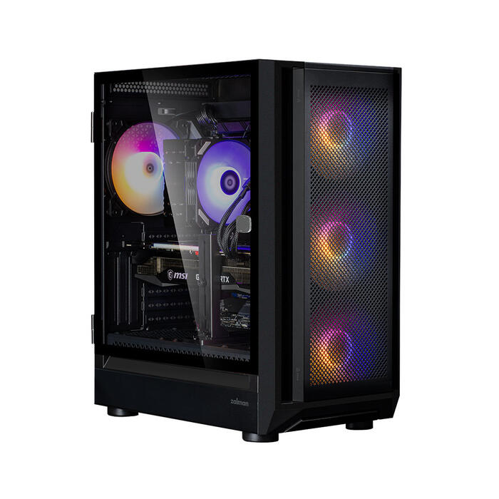 Zalman i6 Black, RGB fan x4