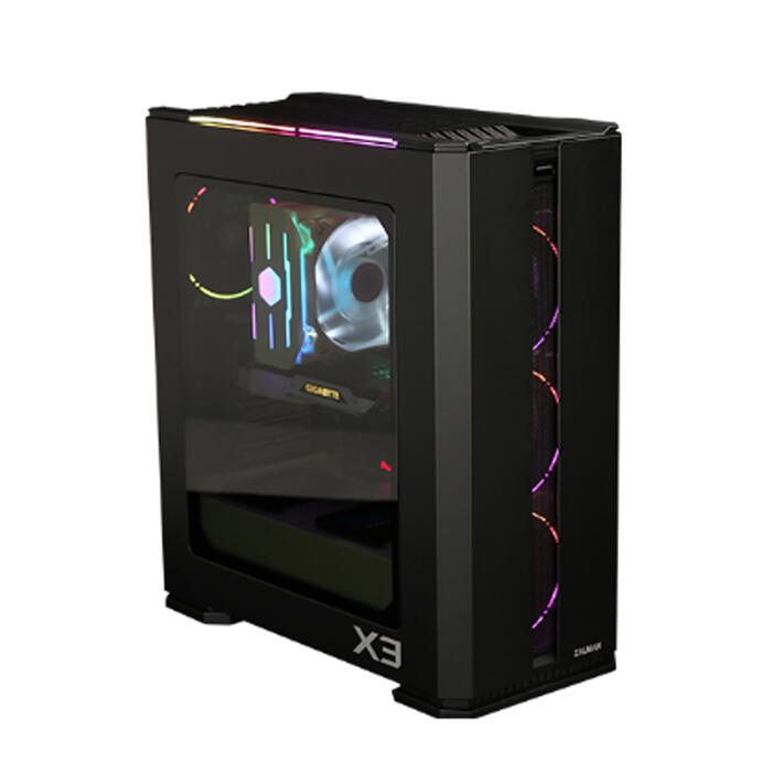 Zalman X3 BLACK ATX, ARGB fan