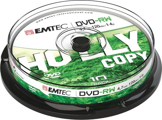 Emtec DVD-RW 4,7GB 1-4x Holly