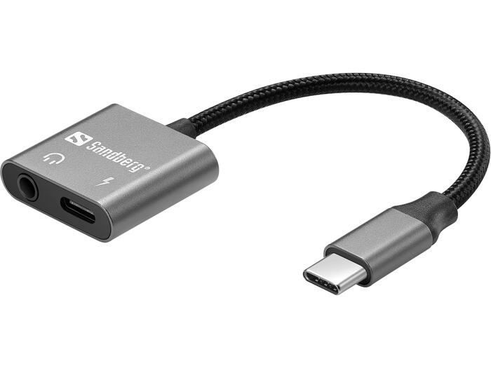 Sandberg 136-67 USB-C Audio Adapter PD65W