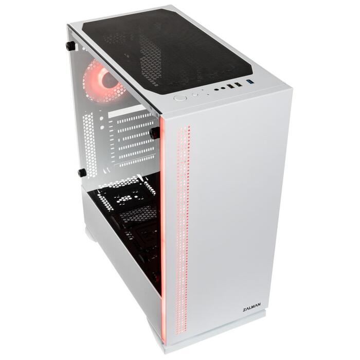 Zalman S5 White ATX, RGB fan