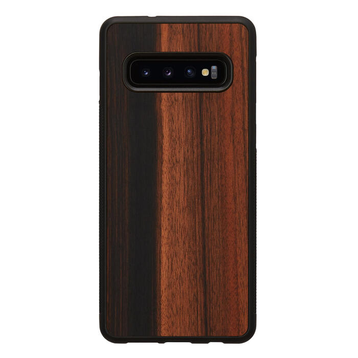 MAN&WOOD SmartPhone case Galaxy S10 ebony