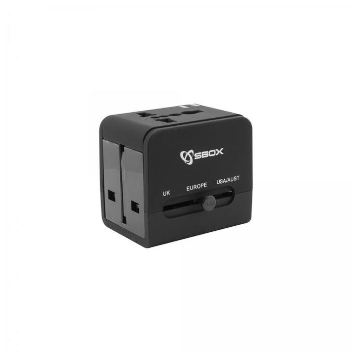 Sbox TA-23 Universal Travel Adapter with