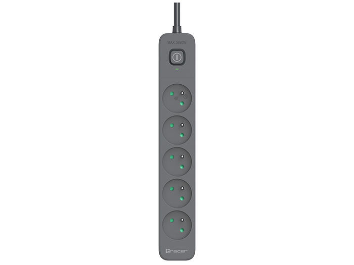 Tracer 47813 Super Line+ Graphite 1.5m (5 outlets )
