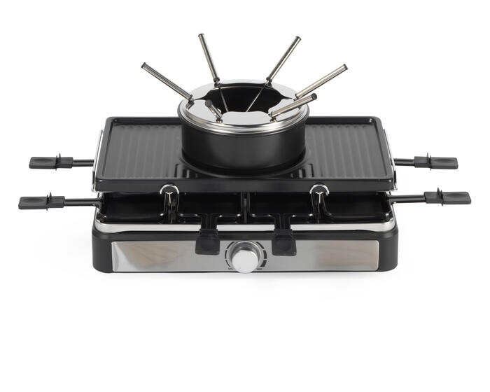 Salter EK4513VDE 2 in 1 Raclette & Fondue Set