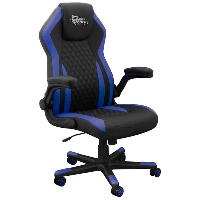 White Shark BLUE DERVISH Gaming Chair