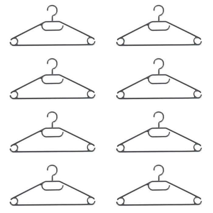 Beldray LA072684FEU7 Eco Recycled Hangers Black
