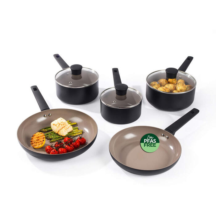 Salter BW14738 Ceramic 5 Piece Pan