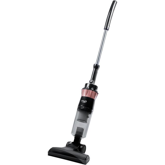 Adler пылесос AD 7049, 800 W, 6.5 м, 15000 Па, HEPA 11, безмешковый, черный, сухая уборка (AD 7049)