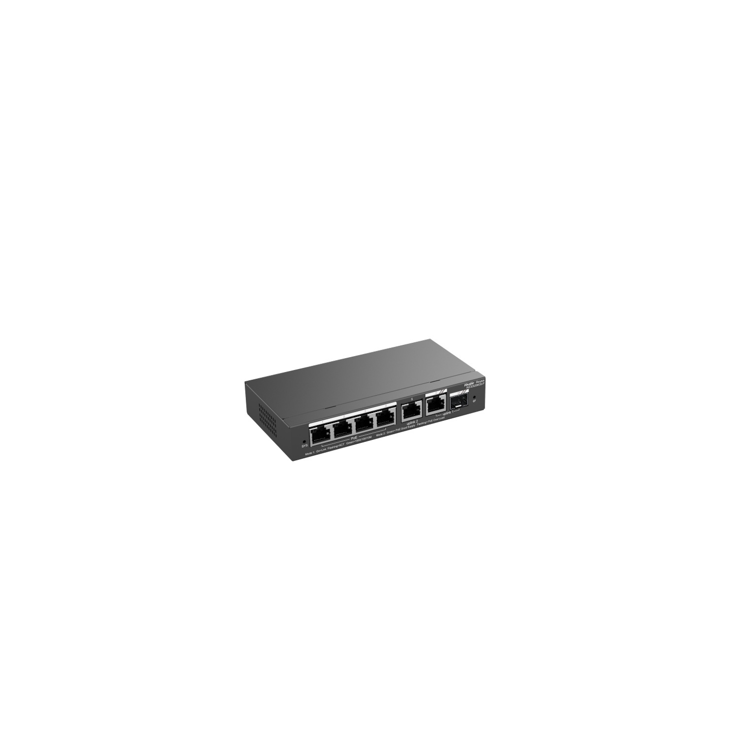 Ruijie RG-ES206GS-P 6-portu Gigabit PoE slēdzis