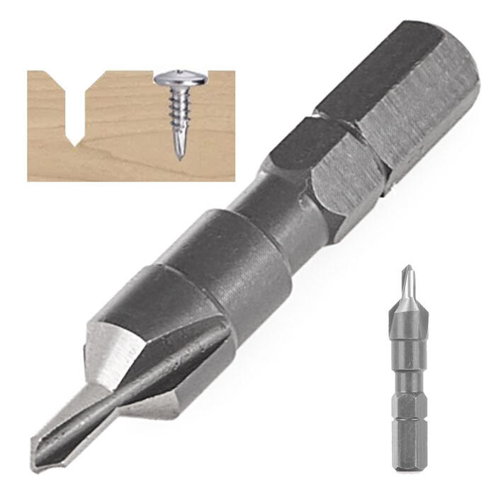 Kombinētais urbis ar 3/8 mm padziļinājumu