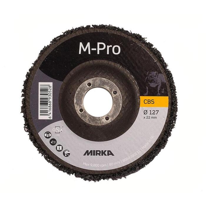 MIRKA Abrazīvs CBS FV DISC 127x22 mm (8094200111)