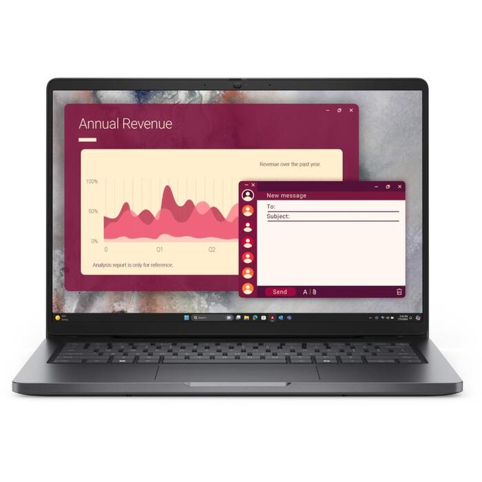 Dell Pro 14, klēpjdators, BTO603_PC14255_EMEA, 14&quot