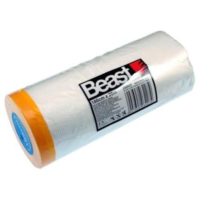 Aizsargplēve ar līmlentu 180cmx20m Beast (8032274)