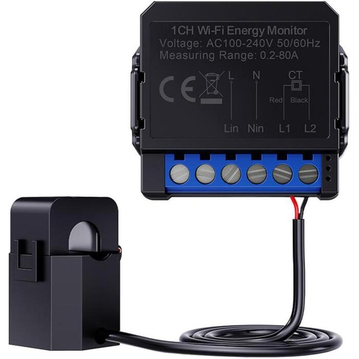Avatto ZWPM16-1 vienfāzes enerģijas skaitītājs, ZigBee