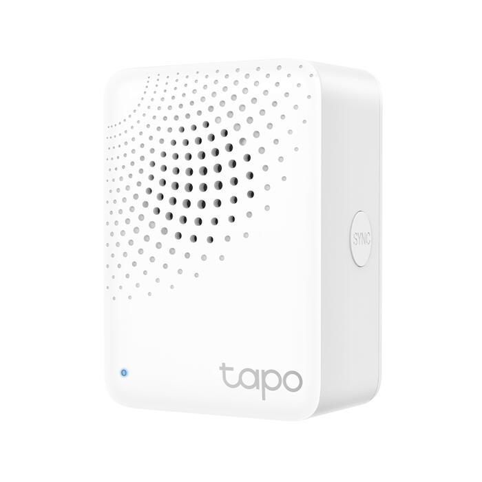 Tapo Smart IoT Hub ar zvanu, TP-Link, Tapo H100, 922 MHz, 2.4GHz Wi-Fi, 0~40°C, 72 x 62.5 x 51 mm, UL94-V0 (TAPOH100)