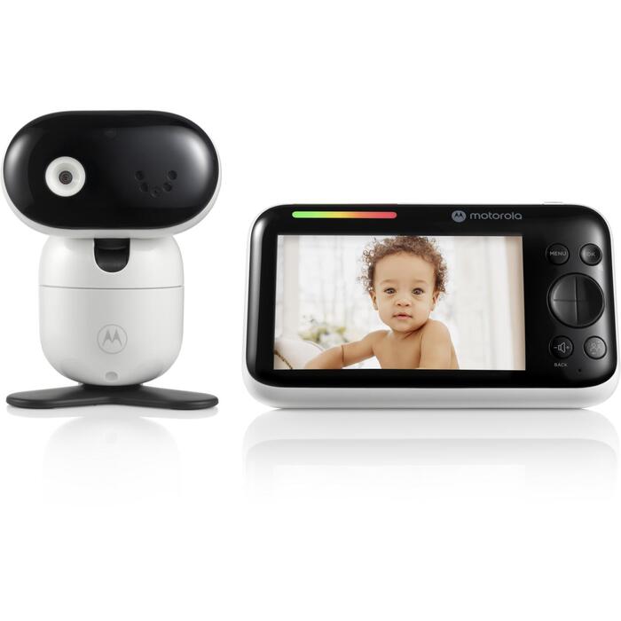 Motorola 5,0" моторизованный видеоняня PIP1510, 0,45кг, 0,78кг, 2,4GHz FHSS, 300м диапазон, инфракрасное ночное видение (5055374713938)