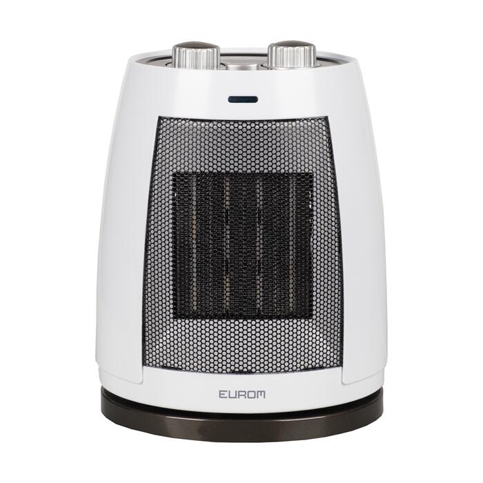 Keramikas ventilatora tipa sildītājs telpai un