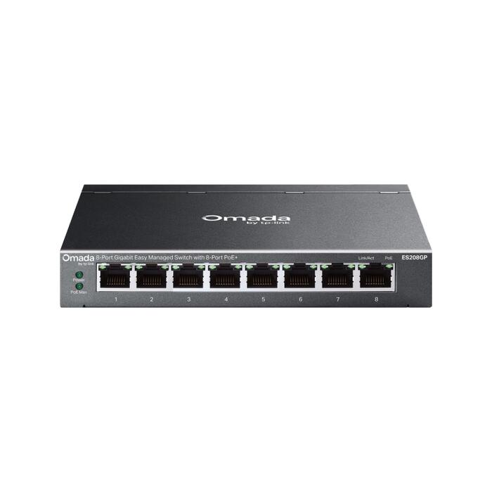 Omada 8-Port Gigabit Easy Managed Switch