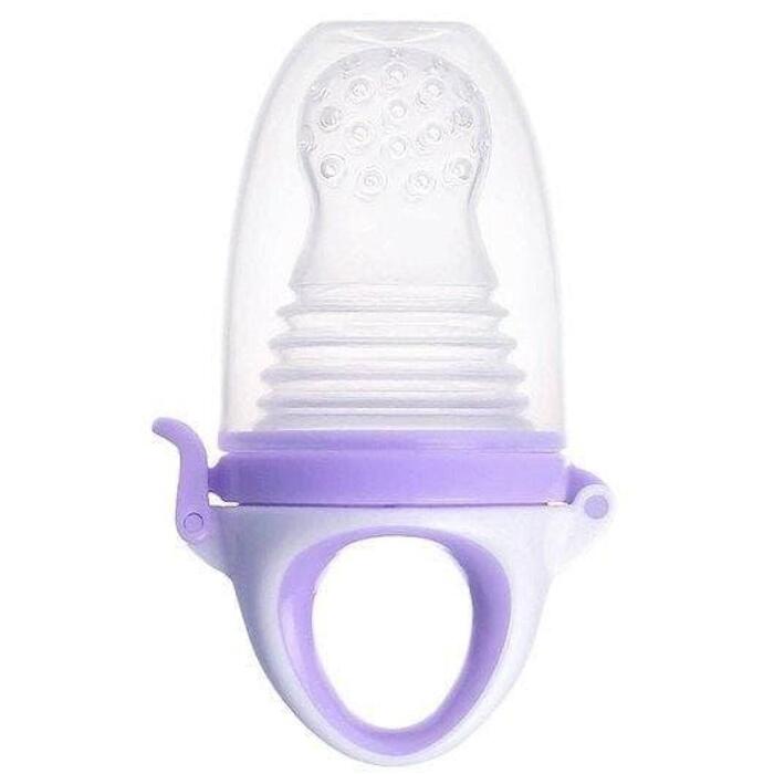 Kidsme Food Feeder Plus 160361LA, от 6 мес., силикон, полипропилен, лавандовый, вращение 360° (160361LA)