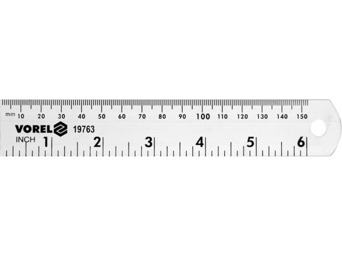 Vorel GRD 19763 Alumīnija lineāls, 150