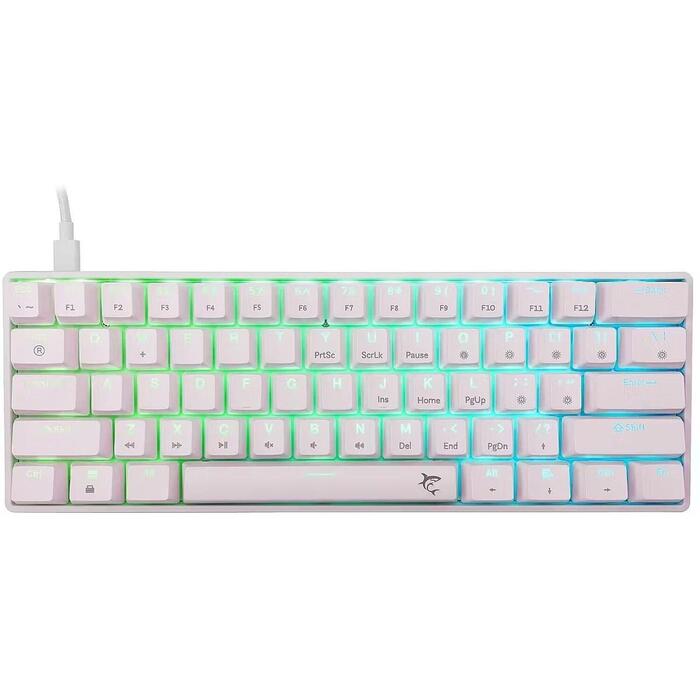 White Shark Klaviatūra SHINOBI-2-W-US-BLUE.SW, 1