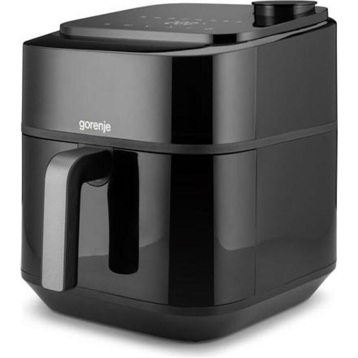 Gorenje Фритюрница AF1800ST, 6.7L, Черная, Сенсорное управление, LED дисплей, 8 программ, Автоматическое отключение (AF1800ST)