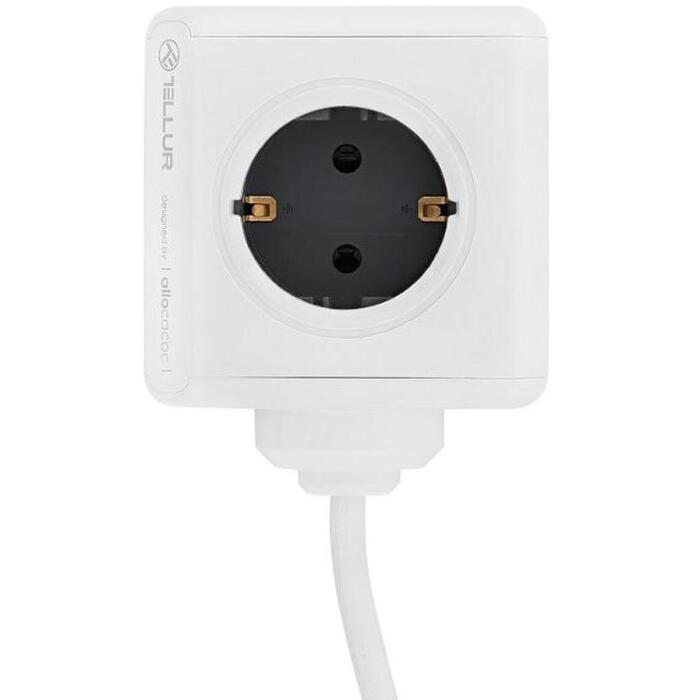 Tellur Pagarinātājs TLL151111, 4 kontaktligzdas, 2xUSB