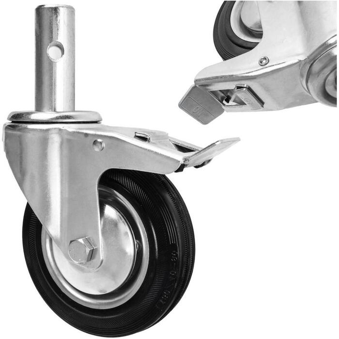 Geko Scaffolding Wheel with Brake G71542