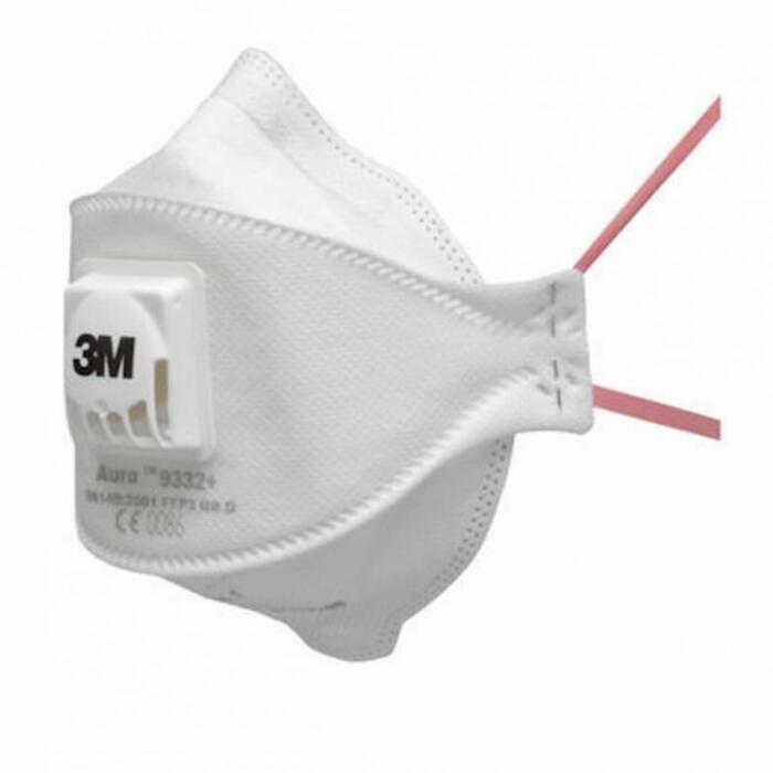 3M Respirators 9332 T9332, FFP3, 0.015kg, 3 gab. (T9332)