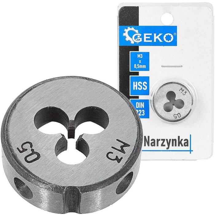 Geko Narzynka G38347, M3x0,5mm, HSS