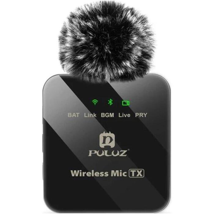 Puluz PU646B bezvadu lavaliera mikrofons, USB-C
