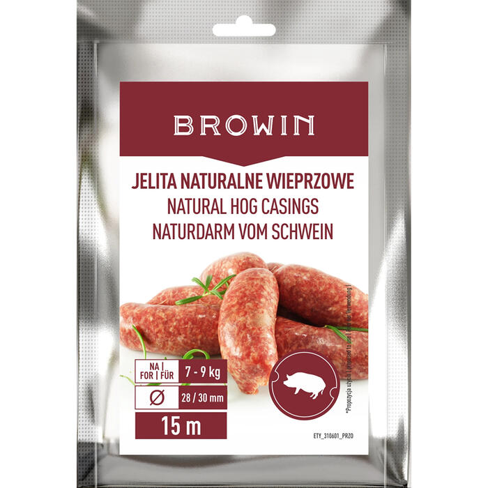 Browin Натуральные свиные оболочки 310601, 15м, 0.15кг, свиные оболочки (310601)