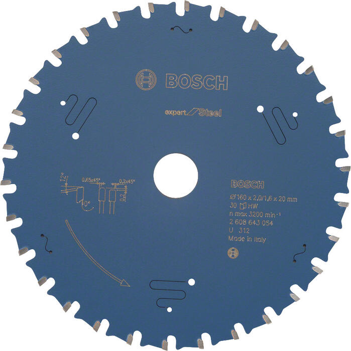 Ripāģa disks 160x20x1.6mm Expert for