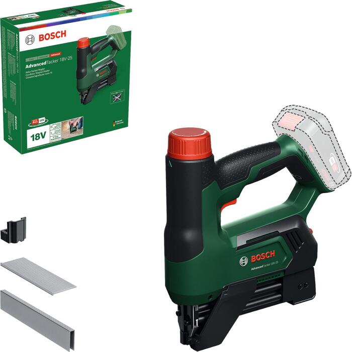Bosch AdvancedTacker 18V-25 06032A7100, bezvadu skavotājs/naglotājs