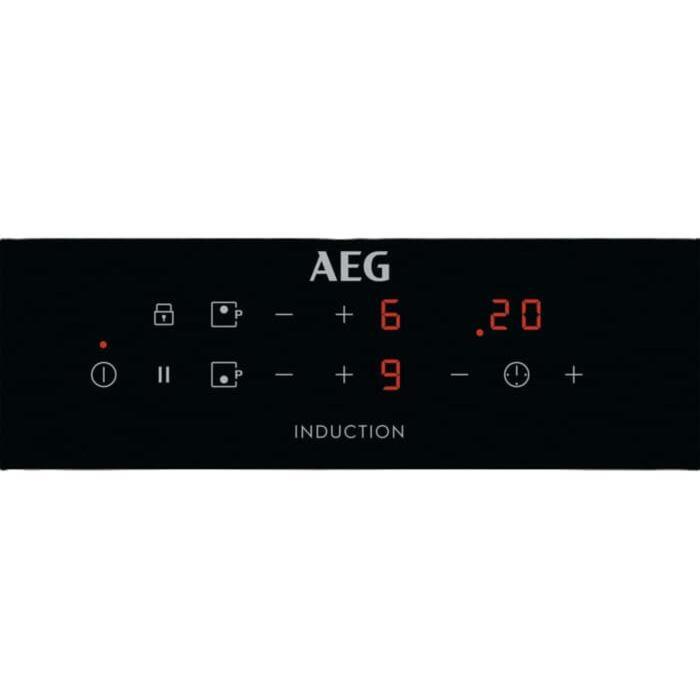 AEG IKB32300CB iebūvējamā indukcijas plīts virsma