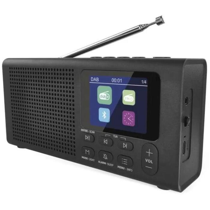 Emos Portatīvais radio E0090, DAB/DAB+/FM, 337g