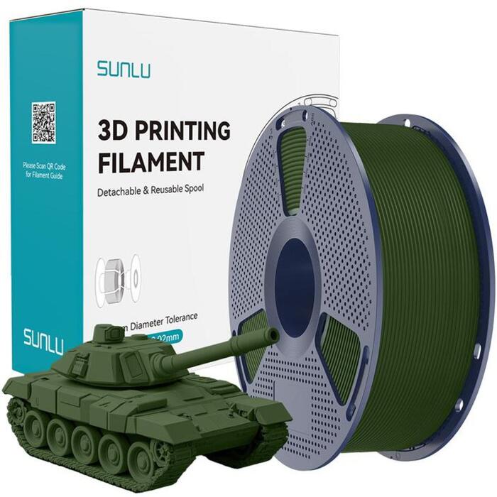 Sunlu PLA+ High-Speed Olive, 1.75mm