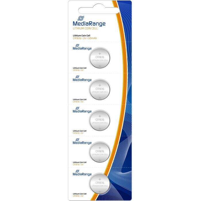 Mediarange Akumulators CR1616 MRBAT135, 3V, 50mAh