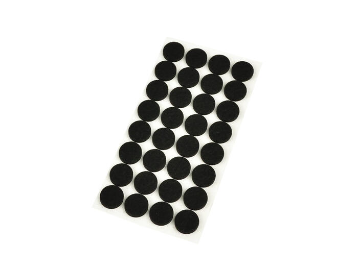 Pašlīmējoši mēbeļu filca paliktņi, 17mm, 32